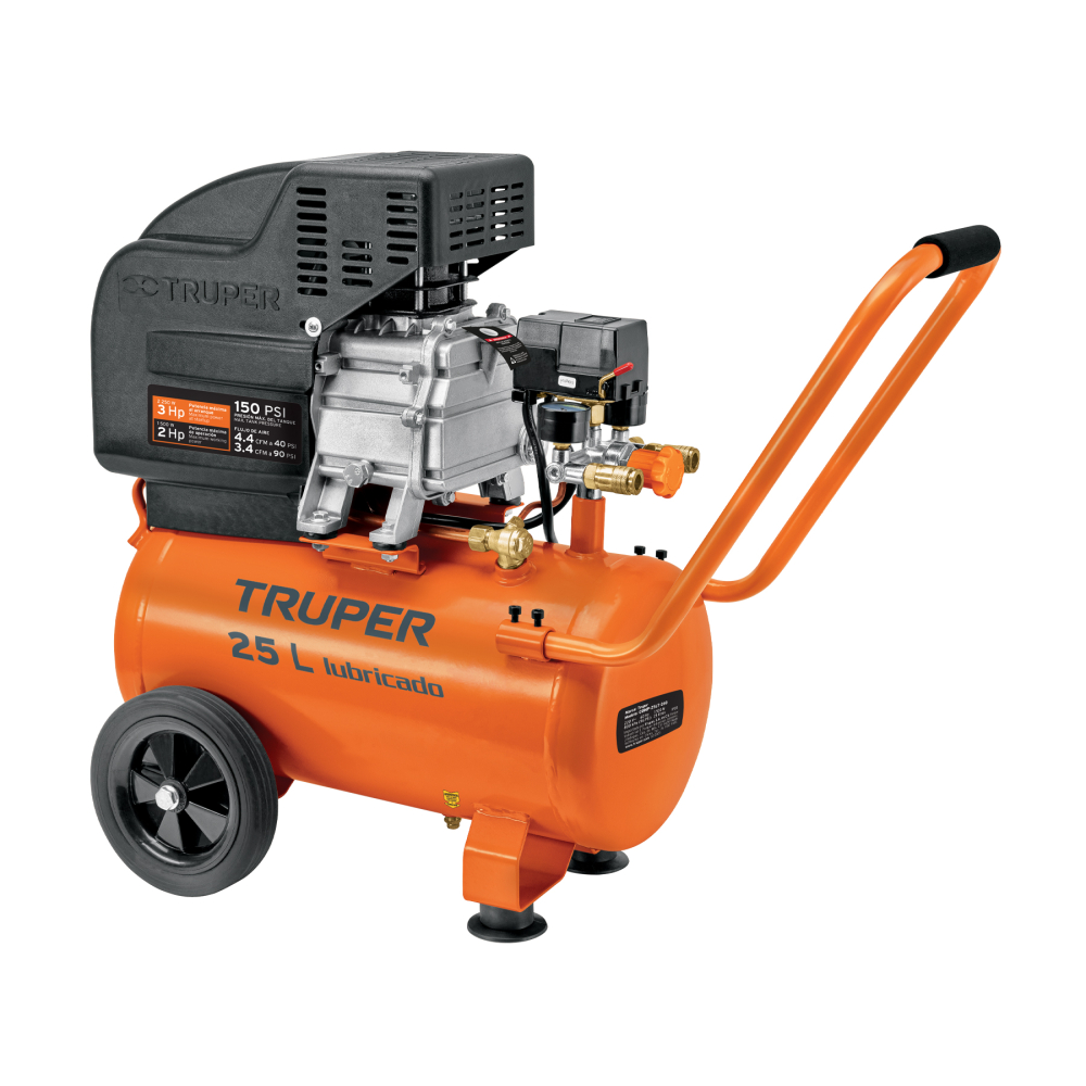 11836 COMPRESOR DE AIRE LUBRICADO 25L TRUPER